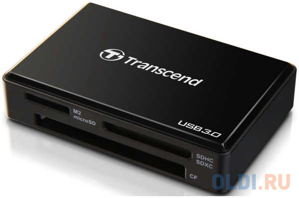 Картридер Transcend TS-RDF8K2 USB 3.0 Transcend All-in-1 Multi Card Reader, Black 4348692953