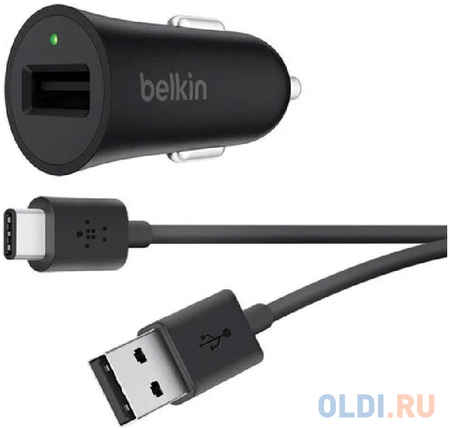 Автомобильное зарядное устройство Belkin F7U032bt04-BLK 2.4А USB
