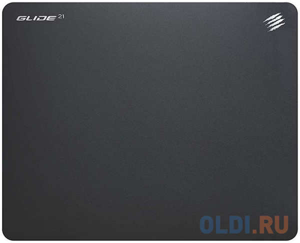 Игровой коврик для мыши Mad Catz G.L.I.D.E. 21 чёрный (430 x 370 x 1.8 мм, силикон, водоотталкивающая ткань) 4348792092