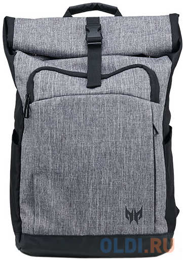 Рюкзак для ноутбука 15.6″ Acer Predator Rolltop Jr. серый/черный полиэстер (NP.BAG1A.292) 4348816042