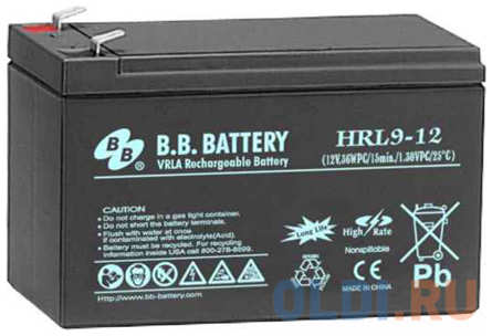 Аккумуляторная батарея B.B. Battery HRL 9-12 (12V;9Ah)