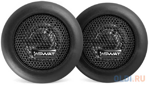 Колонки автомобильные Swat SP TW-M10 (без решетки) 100Вт 91дБ 4Ом 2.6см (1дюйм) (ком.:2кол.) твитер однополосные 4348860152