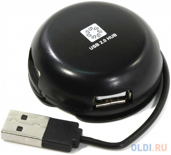 Концентратор USB 2.0 5bites HB24-200BK 4 x USB 2.0