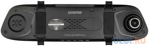Видеорегистратор Digma FreeDrive 404 MIRROR DUAL черный 2Mpix 1080x1920 1080p 170гр. GP6248 4348865216