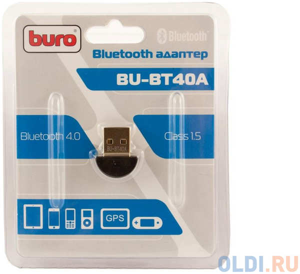 Беспроводной USB адаптер Buro BU-BT40A 3Mbps 4348871053