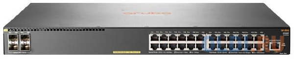 Коммутатор HP Aruba 2930F управляемый 24 порта 10/100/1000 PoE+ 4 SFP JL261A