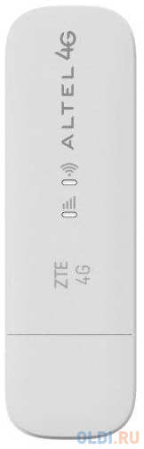 Модем 2G/3G/4G ZTE MF79RU micro USB Wi-Fi Firewall внешний белый 4348874527