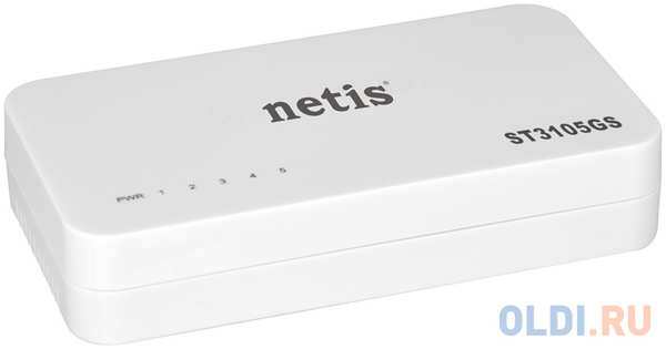 Коммутатор Netis ST3105GS 5 портов 10/100/1000Mbps 4348874647