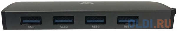 Разветвитель USB Type-C Digma HUB-4U3.0-UC-G 4 х USB 3.0 серый 4348875498