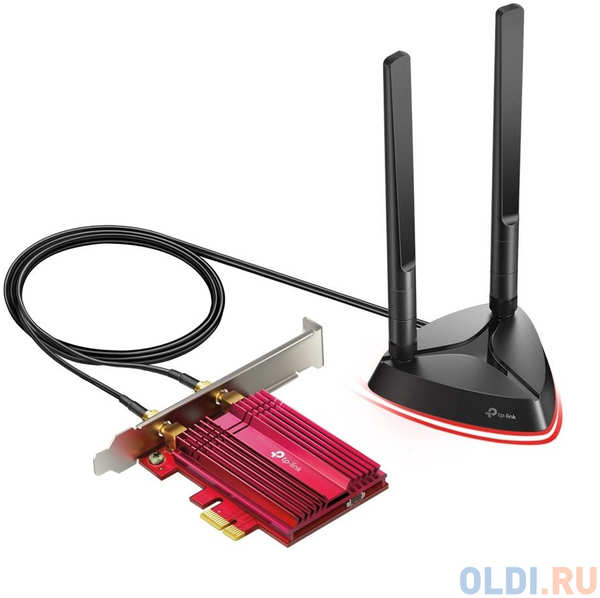 Сетевой адаптер WiFi + Bluetooth TP-Link Archer TX3000E AX3000 PCI Express (ант.внеш.съем) 2ант. 4348875797