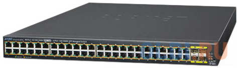 Planet IPv6/IPv4, 48-Port Managed 802.3at POE+ Gigabit Ethernet Switch + 4-Port 100/1000X SFP (440W) 4348876563