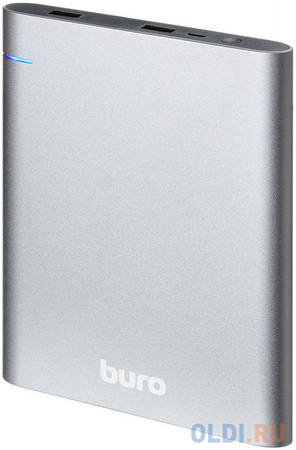 Внешний аккумулятор Power Bank 21000 мАч BURO RCL-21000 серый