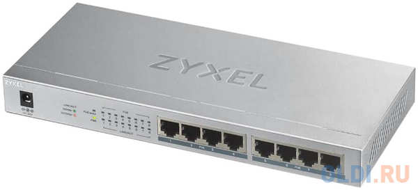 Коммутатор Zyxel GS1008HP-EU0101F 8G 8PoE+ 60W неуправляемый 4348878907