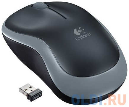 Мышь (910-002238) Logitech Wireless Mouse M185, Swift Grey 434894613