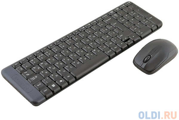 Комплект клавиатура+мышь Logitech MK220 черный USB 920-003169 434896003