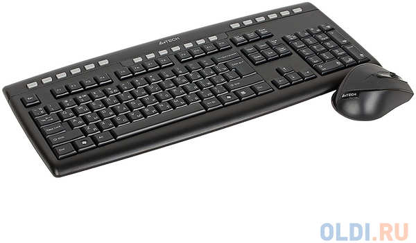 Клавиатура + Мышь A4Tech V-Track 9200F USB Black 2.4G наноприемник 434897801
