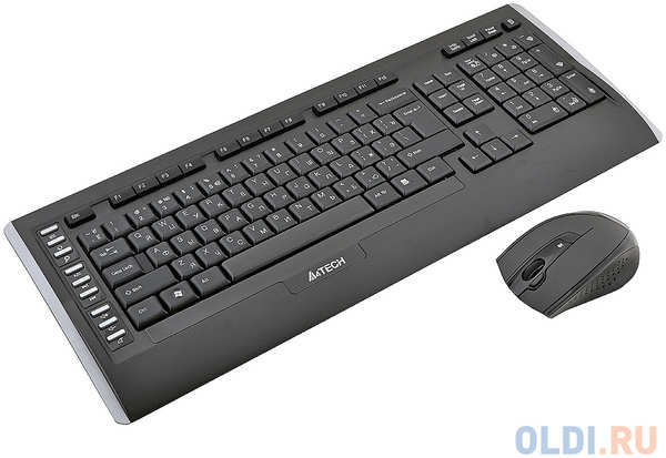 Клавиатура + Мышь A4Tech 9300F USB 2.4G наноприемник