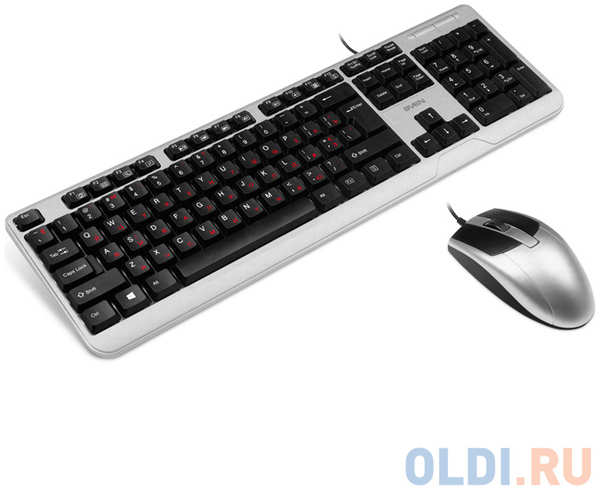 Набор клавиатура + мышь SVEN KB-S330C (104+12Fn)+3кл, 1200DPI)