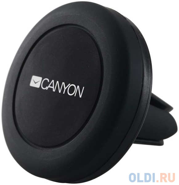 Автомобильный держатель Canyon Car Holder for Smartphones,magnetic suction function ,with 2 plates(rectangle/circle), black 434971287