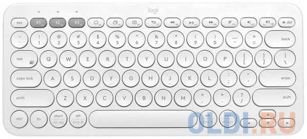 (920-009589) Клавиатура Беспроводная Logitech Wireless Bluetooth Multi-Device Keyboard K380 White 434987929
