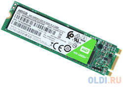Твердотельный накопитель SSD M.2 480 Gb Western Digital WDS480G2G0B Read 545Mb/s Write 240Mb/s 3D NAND TLC