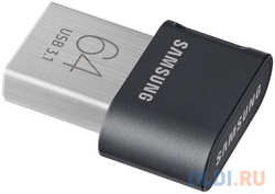 Внешний накопитель 64GB USB Drive <USB 3.1 Samsung FIT Plus (up to 300Mb / s) (MUF-64AB / APC) (MUF-64AB/APC)