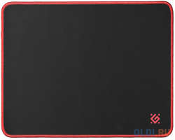 Коврик игровой Black M 360x270x3 мм, ткань+резина DEFENDER (50560)