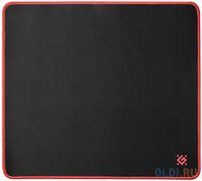 Коврик игровой Black XXL 400x355x3 мм, ткань+резина DEFENDER (50559)