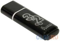 Smart Buy Внешний накопитель 32Gb USB Drive <USB2.0 Smartbuy Glossy series Black (SB32GBGS-K)