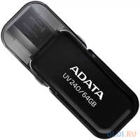 A-Data Внешний накопитель 64GB USB Drive ADATA USB 2.0 UV240 AUV240-64G-RBK