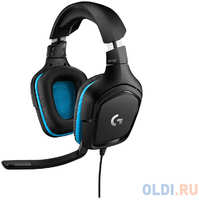 (981-000770) Гарнитура Logitech 7.1 Surround Sound Wired Gaming Headset G432 Leatherette