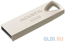 A-Data Внешний накопитель 32GB USB Drive ADATA USB 2.0 UV210 золотой мет. AUV210-32G-RGD