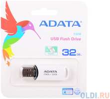 A-Data Внешний накопитель 32GB USB Drive ADATA USB 2.0 C906 white AC906-32G-RWH
