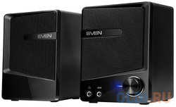 Колонки Sven 248,чёрный, USB, 2.0, мощность 2x3 Вт(RMS) (SV-016333)