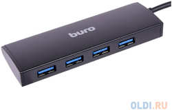 Концентратор USB 3.0 BURO BU-HUB4-0.5-U3.0 4 х USB 3.0