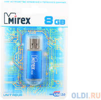 Флешка USB 8Gb Mirex Unit 13600-FMUAQU08