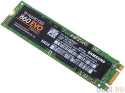 Твердотельный накопитель SSD M.2 500 Gb Samsung 860 EVO MZ-N6E500BW Read 550Mb / s Write 520Mb / s MLC