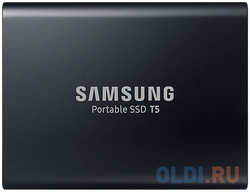 Внешний твердотельный накопитель SSD 1TB Samsung T5 (Up to 540Mb / s, USB 3.1 Type-C) (MU-PA1T0B / WW) (MU-PA1T0B/WW)