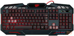 Клавиатура игровая DEFENDER Doom Keeper GK-100DL RU,3-х цветная,19 Anti-Ghost, USB (45100)
