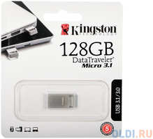 Флешка USB 128Gb Kingston DataTraveler Micro 3.1 DTMC3 / 128GB черный (DTMC3/128GB)
