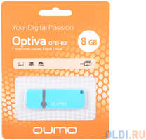 USB флешка QUMO Optiva 02 8GB (QM8GUD-OP2-blue)