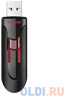 Флешка USB 256Gb Sandisk Cruzer Glide SDCZ600-256G-G35 черный красный