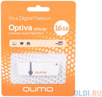 Флешка USB 16Gb QUMO Optiva 02 USB2.0 QM16GUD-OP2-White