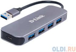 Концентратор USB 3.0 D-Link DUB-1340/D1A 4 х USB 3.0