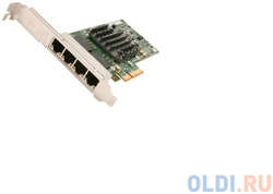 Сетевой адаптер Intel E1G44HTBLK I340-T4 PCI Express 10 / 100 / 1000Mbps