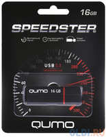 Флешка USB 16Gb QUMO 16GB Speedster QM16GUD3-SP-black