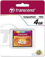 Карта памяти Compact Flash 4Gb Transcend (TS4GCF133)