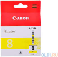 Картридж Canon CLI-8Y CLI-8Y CLI-8Y 545стр Желтый (0623B024)