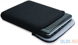 Чехол для нетбука 10.2″ Kensington Reversible Sleeve for Netbooks неопрен черный серый K62914EU