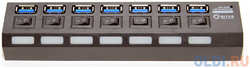 Концентратор USB 3.0 5bites HB37-303PBK 7 x USB 3.0 черный